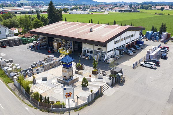 Luftbild Walter Baustoffe Isny